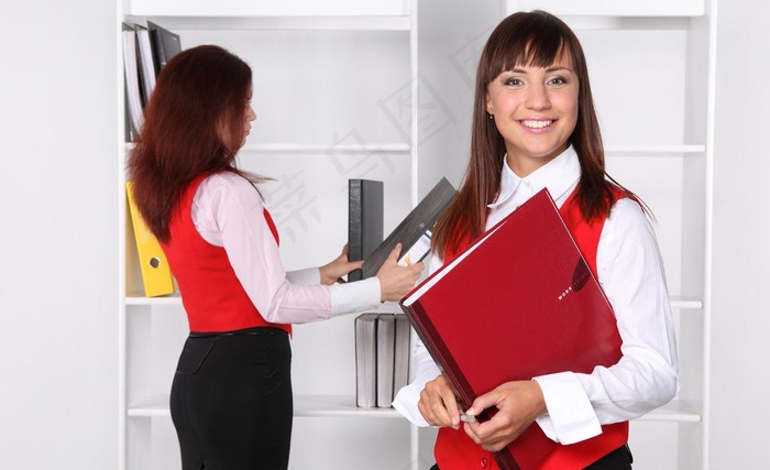 制服美女图片