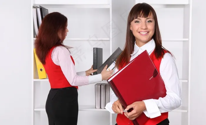 制服美女图片