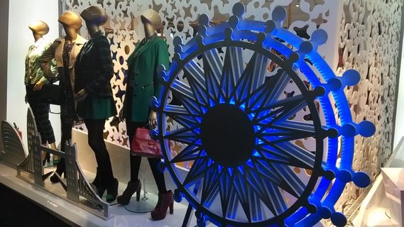 国展 展示 橱窗图片