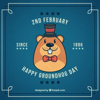 好的土拨鼠面背景