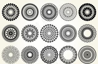 圆圈矢量图片素材