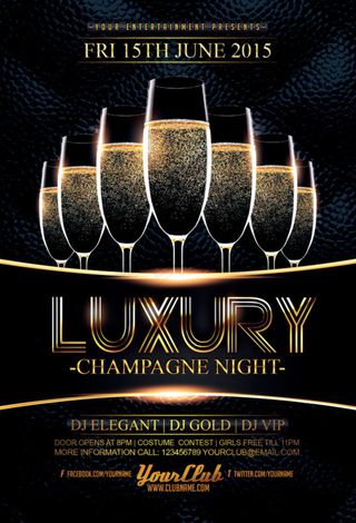 酒吧夜店派对海报免费下载