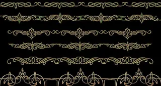 欧式花边图片