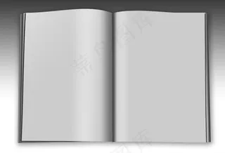 书籍画册展开内页展示图片