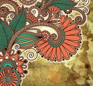 欧式古典花纹花朵图片