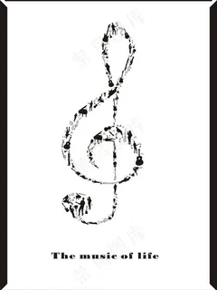 创意音乐符号图片