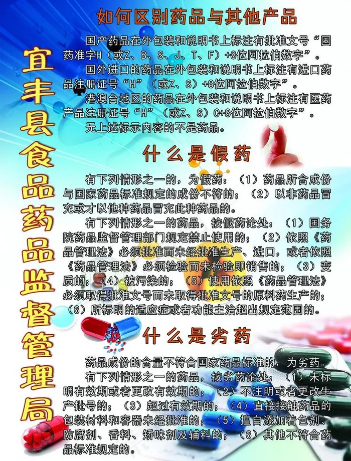 食品药品监督管理局图片(2665X3713(DPI:72))psd模版下载