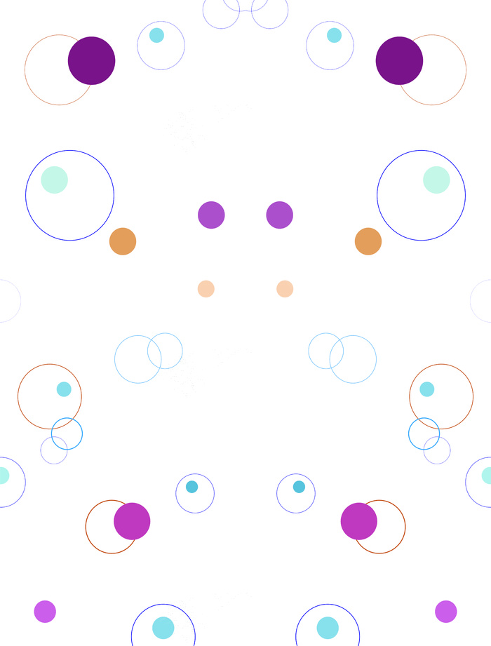 圆圈移门背景图案