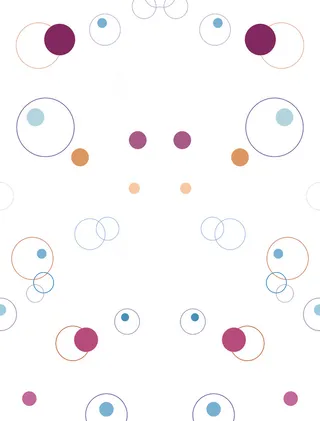 圆圈移门背景图案