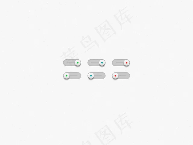 个性开关按钮psd模版下载