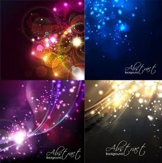 炫彩酷炫星空底纹背景矢量 炫彩酷炫星空底纹背景矢量