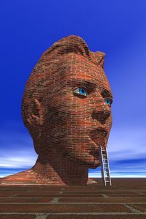 创意无限人头图片