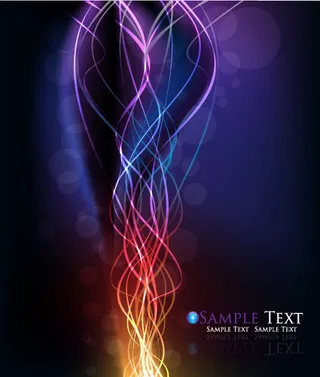 免费的彩色飘带