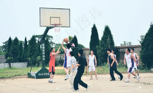 篮球赛图片