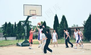 篮球赛图片