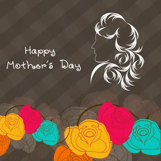 母亲节庆典贺卡设计