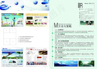 电子商务网站宣传画册