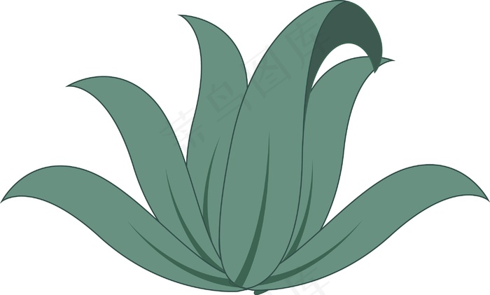 绿色的草eps,ai矢量模版下载