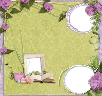 花朵面包书本相框图片 花朵面包书本相框图片