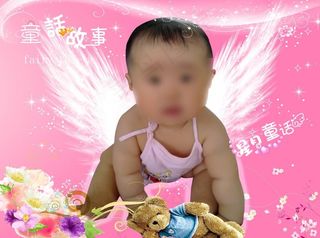 儿童相片模板图片