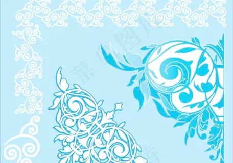 欧式花纹矢量素材