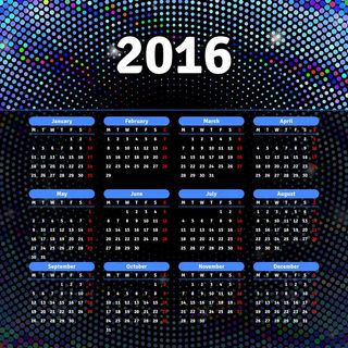 2016光点闪耀年历