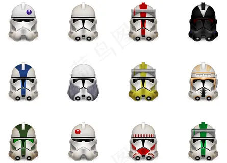 星战士兵头盔全集