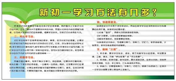 学习方法cdr矢量模版下载