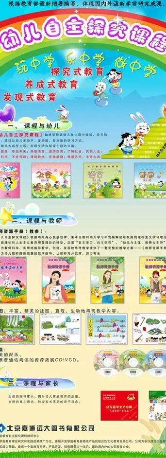 儿童教育易拉宝图片psd模版下载