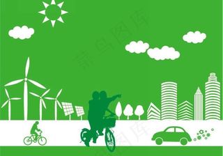 绿色草地背景图片