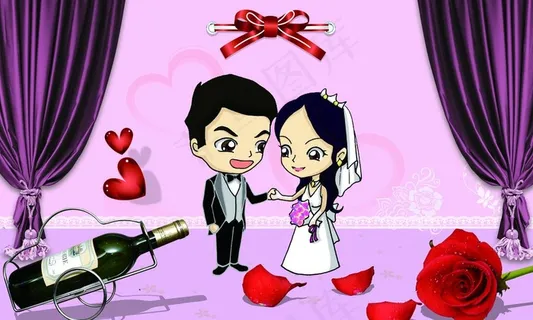 情人节海报图片