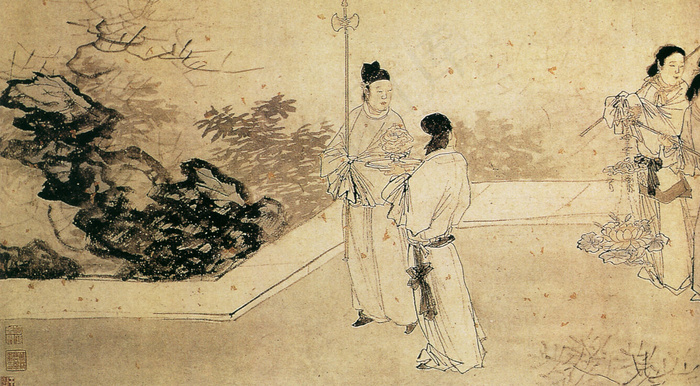 苏轼回翰林院图A 人物画 中国古画...