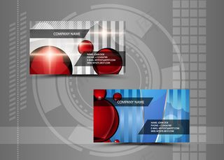 时尚现代科技感名片