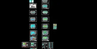 23层公寓给排水设计图