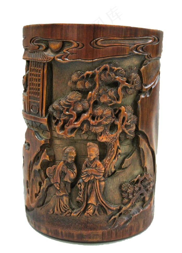 笔筒办公用品免抠素材PSD分层