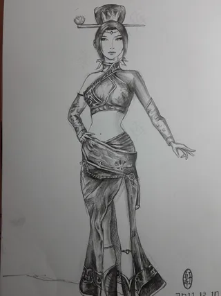 三国无双甄姬图片