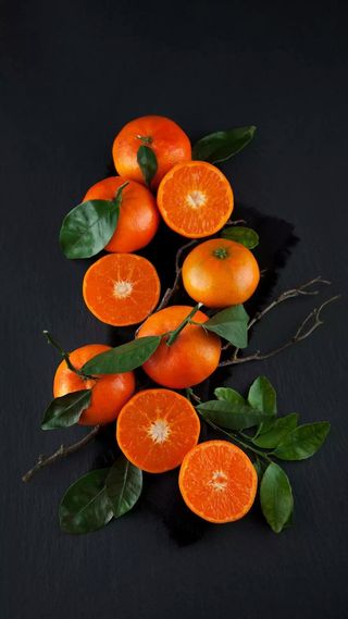 橘子高清摄影图片