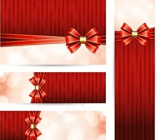 丝带礼品包装图片