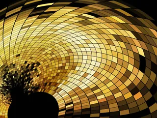 动感潮流马赛克背景矢量素材