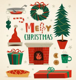 圣诞节矢量素材图片