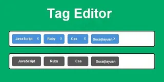 一款实用的jQuery标签输入插件...