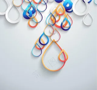 动感水滴水珠图片