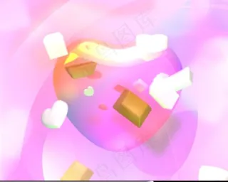 粉色背景巧克力视频素材下载