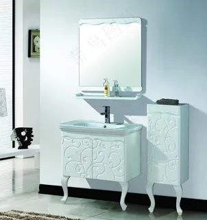 钢琴烤漆浴室柜图片 钢琴烤漆浴室柜图片