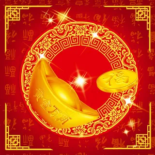 中国风新年广告