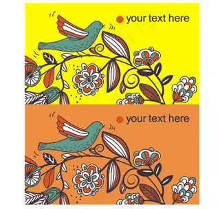 花纹背景矢量素材