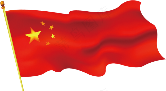 中国国旗*人民大会堂背景素材