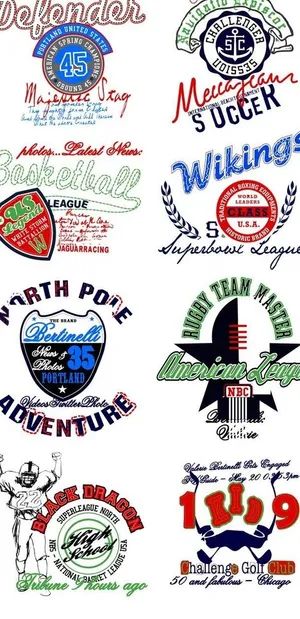 服装 印花 绣花图片