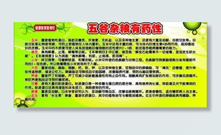 五谷杂粮有药性图片