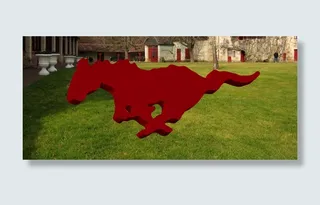 经典的福特野马标志！！！